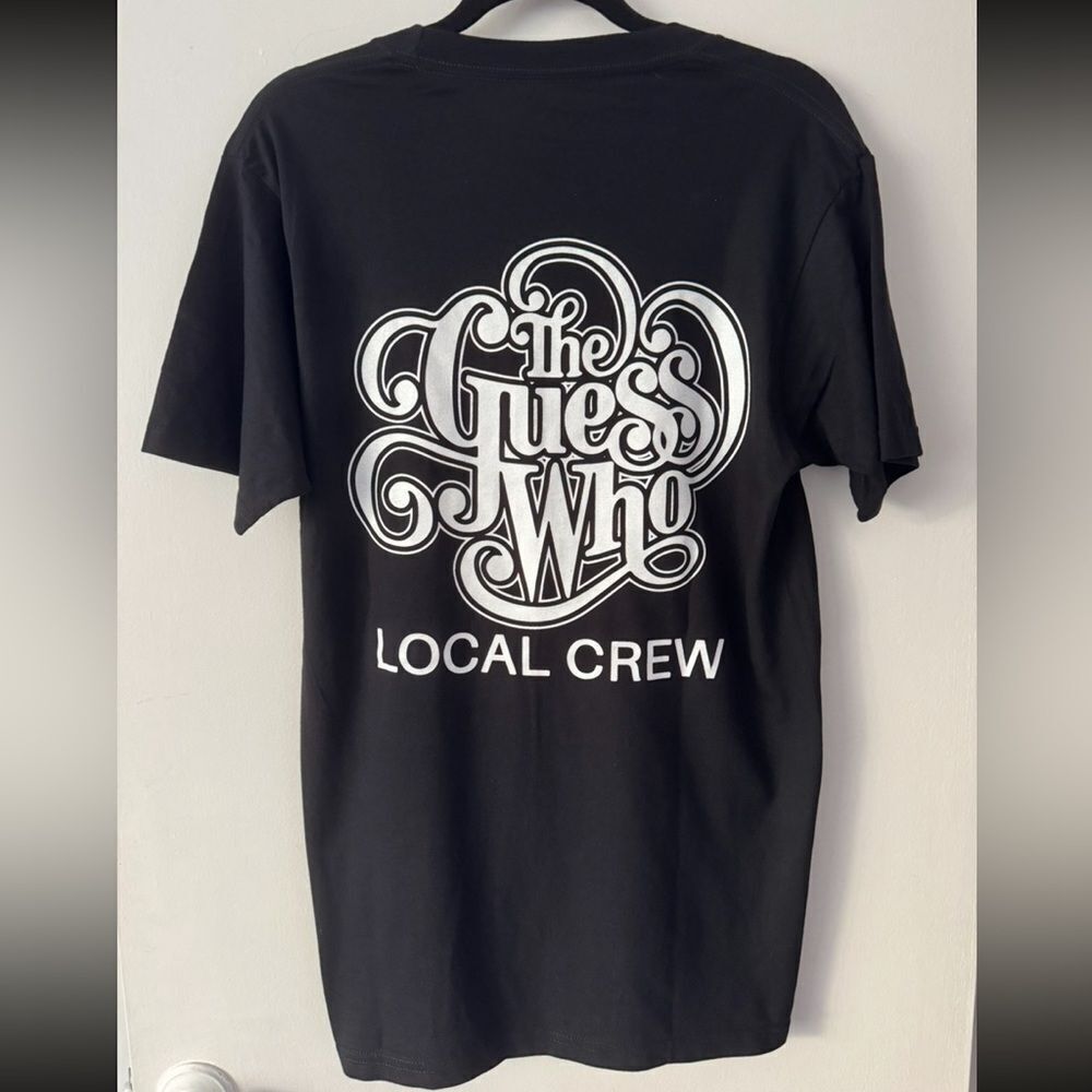 The Guess Who Black Crew T-Shirt